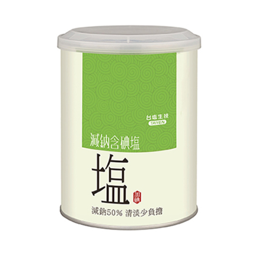 減鈉含碘鹽-600g  |商品介紹|鹽品 鹽味時尚|食用鹽品系列