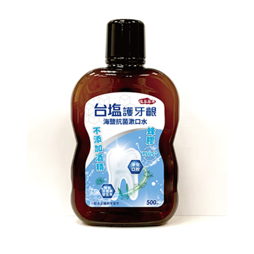 台塩護牙齦海鹽抗菌漱口水(瓶裝)  |商品介紹|清潔用品 潔淨自然|台塩護牙齦系列